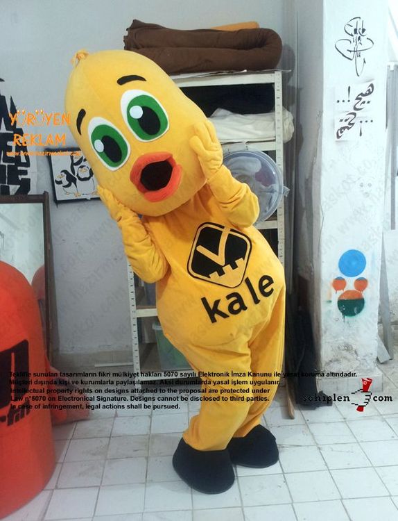 Civciv Maskotu / Kale maskot kostümü
