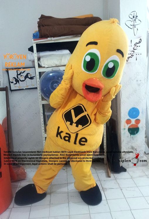 Civciv Maskotu / Kale maskot kostümü