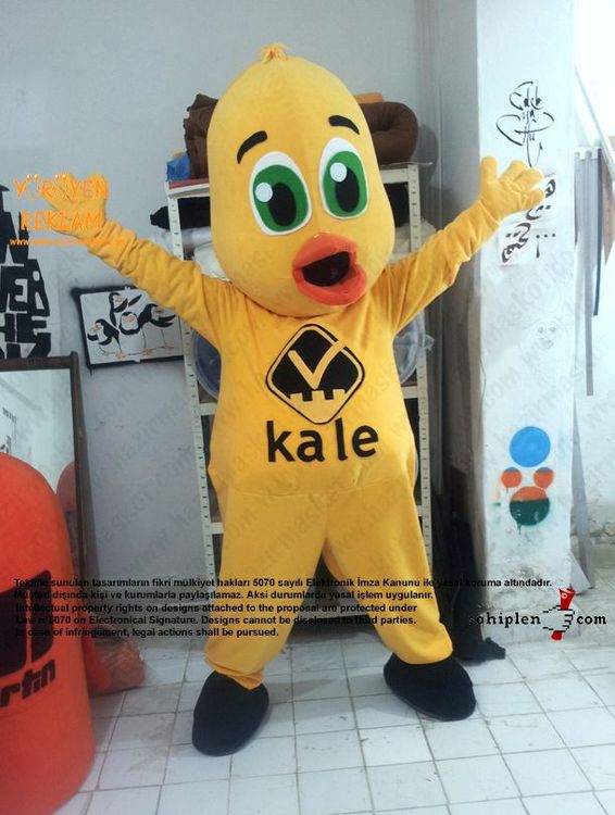 Civciv Maskotu / Kale maskot kostümü