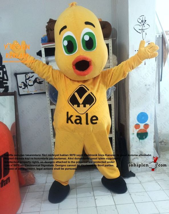 Civciv Maskotu / Kale maskot kostümü