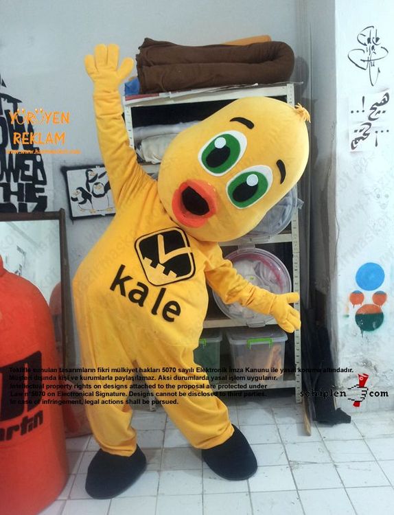 Civciv Maskotu / Kale maskot kostümü