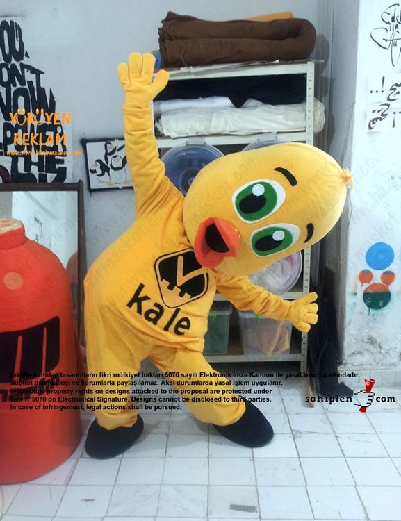 Civciv Maskotu / Kale maskot kostümü