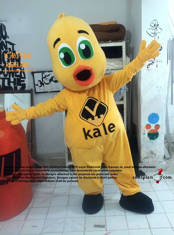 Civciv Maskotu / Kale maskot kostümü