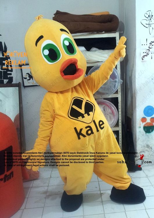 Civciv Maskotu / Kale maskot kostümü