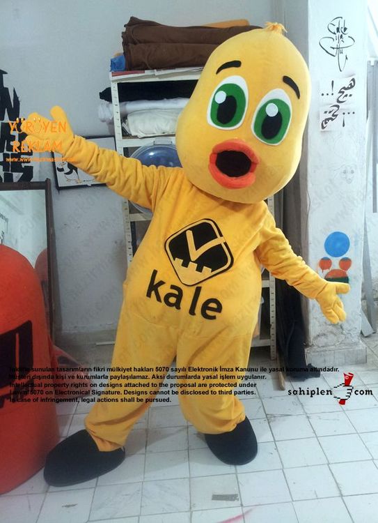 Civciv Maskotu / Kale maskot kostümü