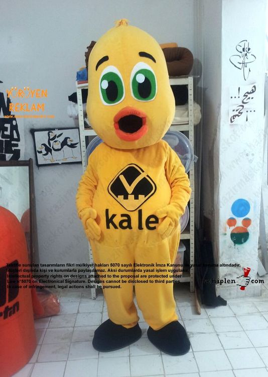 Civciv Maskotu / Kale maskot kostümü
