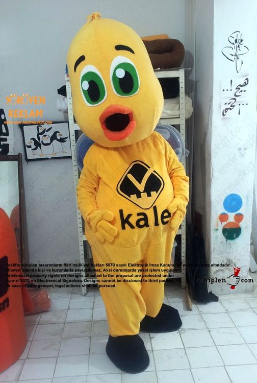 Civciv Maskotu / Kale maskot kostümü