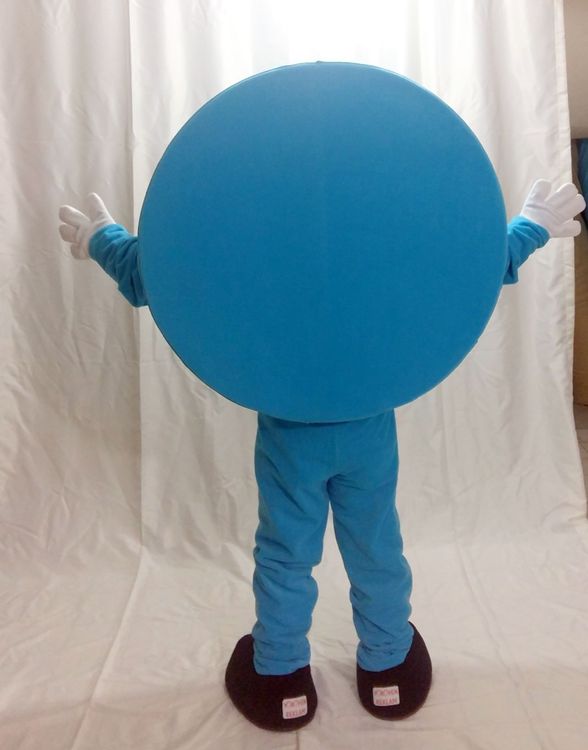 Geometri Çember Maskot / Cinfikir maskot kostümü