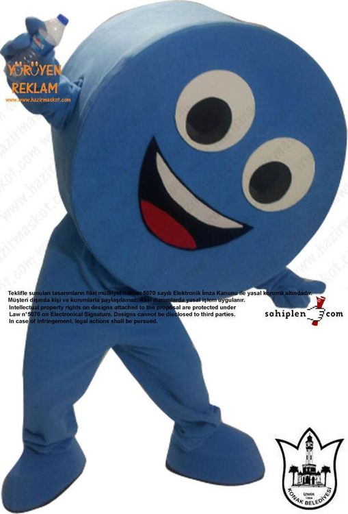 1 Mayıs İşçi Maskotu / HAK-İŞ maskot kostümü