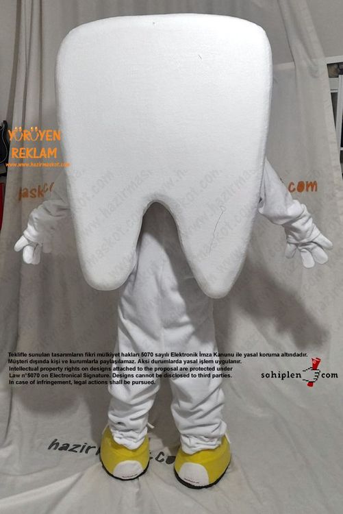 Diş Maskot Kostümü / Informationszentrum Zahn- und Mundgesundheit maskot kostümü