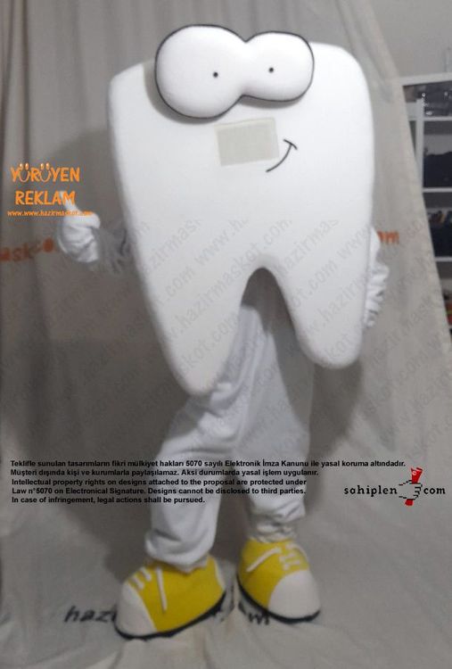 Diş Maskot Kostümü / Informationszentrum Zahn- und Mundgesundheit maskot kostümü