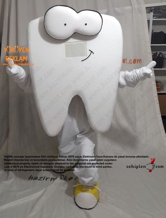 Diş Maskot Kostümü / Informationszentrum Zahn- und Mundgesundheit maskot kostümü