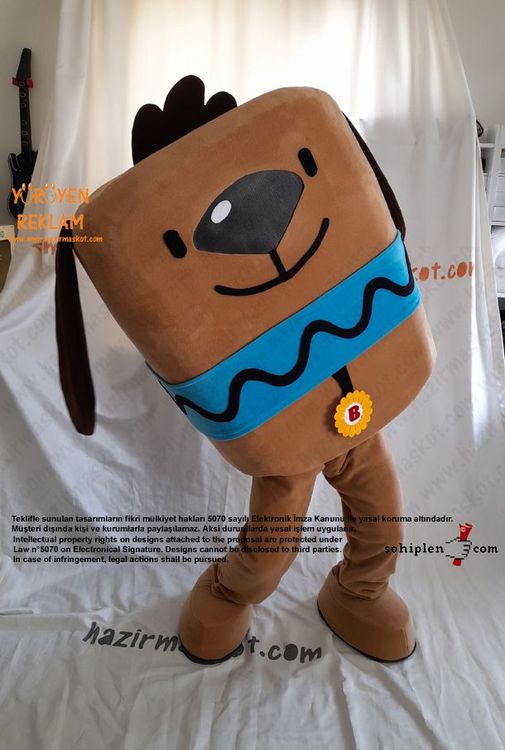BRT Köpek Maskot Kostümü / BRT dog mascot costume maskot kostümü