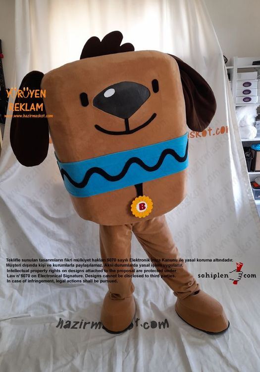 BRT Köpek Maskot Kostümü / BRT dog mascot costume maskot kostümü