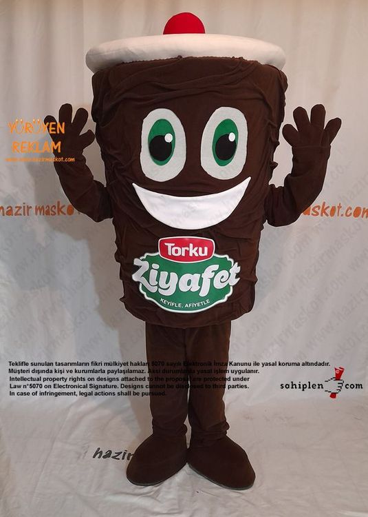 Torku Ziyafet Döner Maskot Kostümü / Chawarma Mascot Costume maskot kostümü