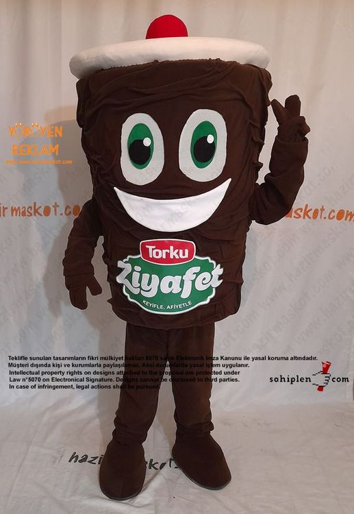 Torku Ziyafet Döner Maskot Kostümü / Chawarma Mascot Costume maskot kostümü