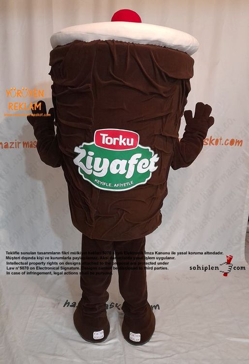 Torku Ziyafet Döner Maskot Kostümü / Chawarma Mascot Costume maskot kostümü