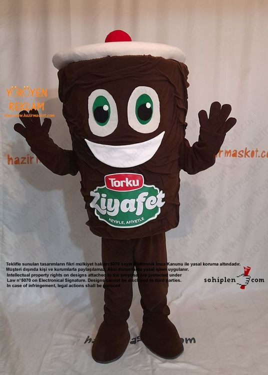 Torku Ziyafet Döner Maskot Kostümü / Chawarma Mascot Costume maskot kostümü