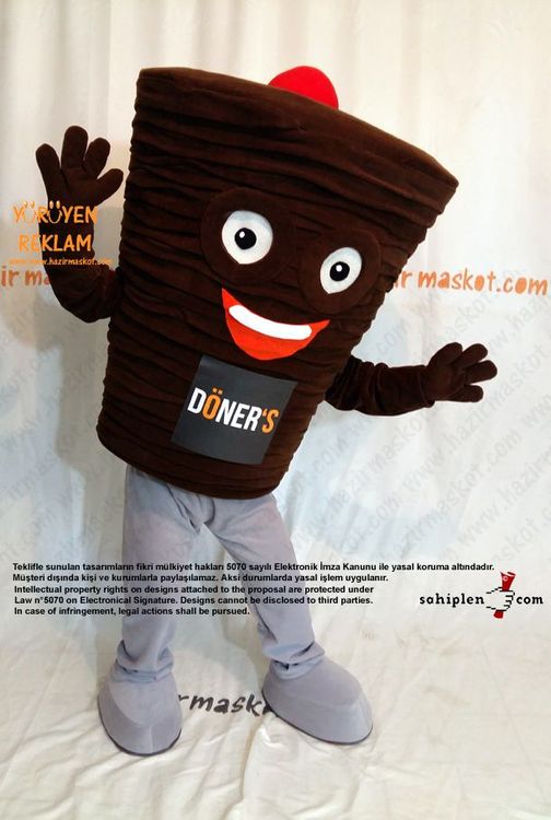 Döner Maskot Kostümü / Fransa maskot kostümü