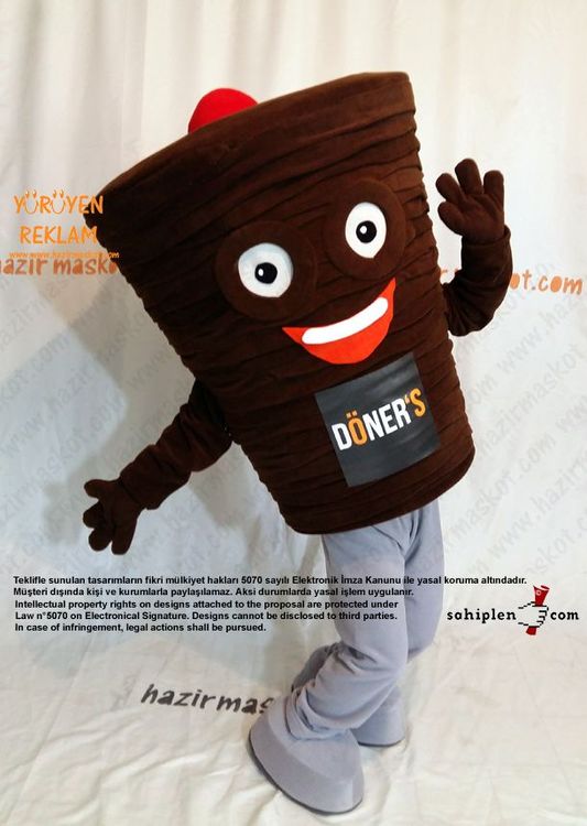 Döner Maskot Kostümü / Fransa maskot kostümü
