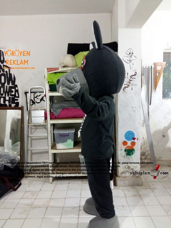Eşek Maskot Kostümü / Mopak maskot kostümü