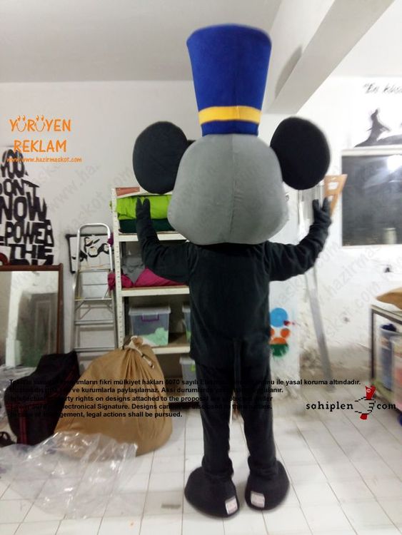 Fil Maskotu / Mopak maskot kostümü