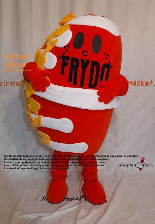 Frydo Mascot Costume / Avusturya maskot kostümü