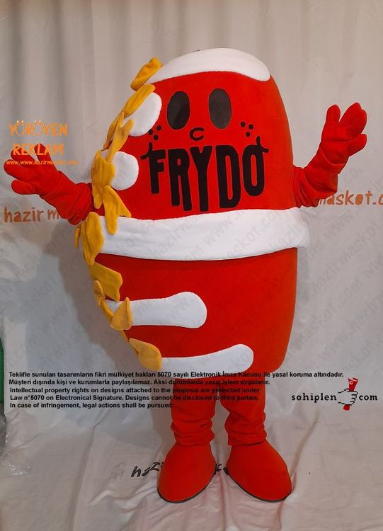 Frydo Mascot Costume / Avusturya maskot kostümü