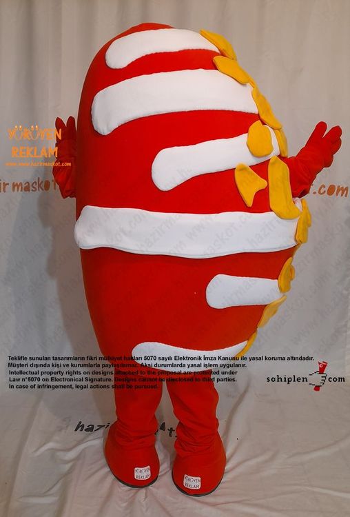 Frydo Mascot Costume / Avusturya maskot kostümü