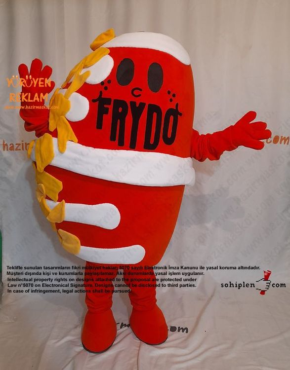 Frydo Mascot Costume / Avusturya maskot kostümü