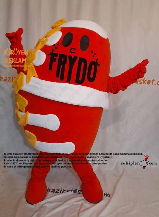 Frydo Mascot Costume / Avusturya maskot kostümü