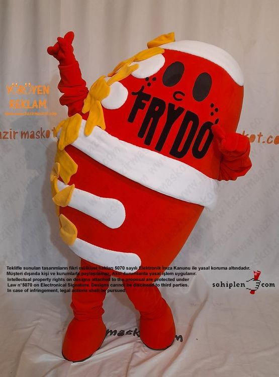 Frydo Mascot Costume / Avusturya maskot kostümü