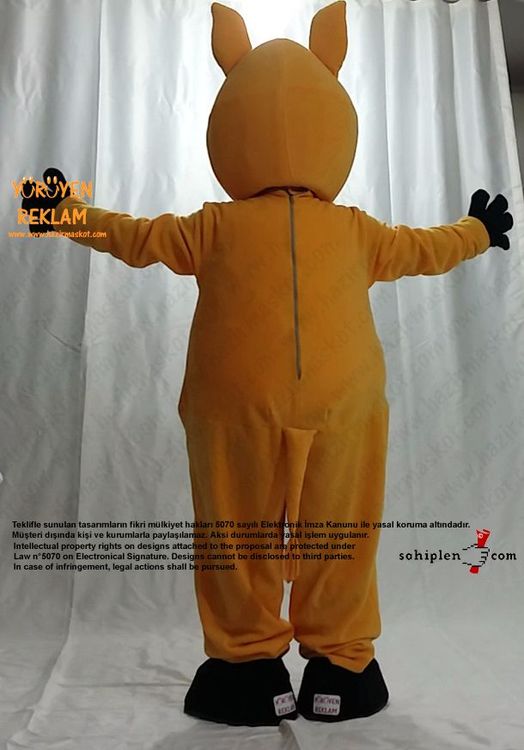 Gergedan Maskot Kostümü / BENZA maskot kostümü