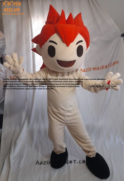 Haikyu Hinata Çocuk Maskot maskot kostümü
