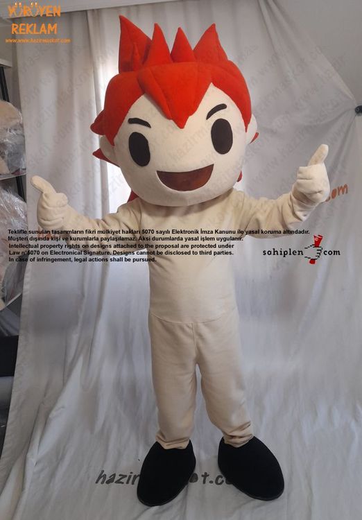 Haikyu Hinata Çocuk Maskot maskot kostümü