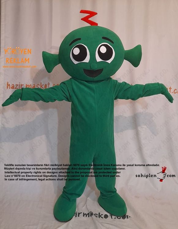 Uzaylı Maskot Kostümü / Stanford Harmony SEL pre k Mascot Costume maskot kostümü