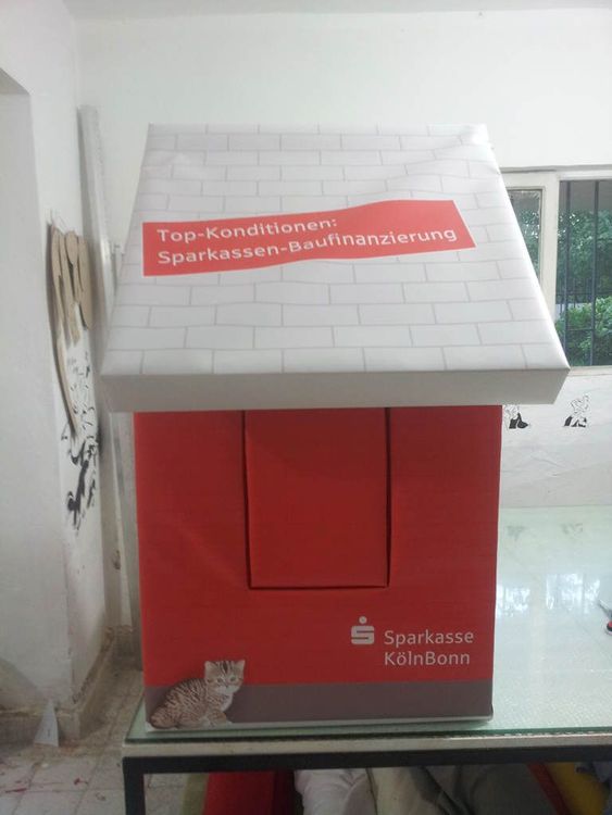 Sparkasse Ev Maskotu / Almanya maskot kostümü