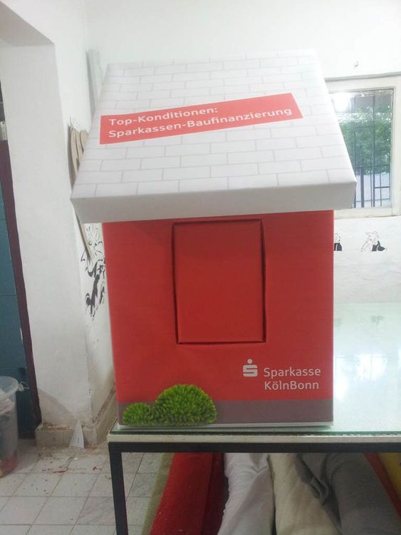 Sparkasse Ev Maskotu / Almanya maskot kostümü