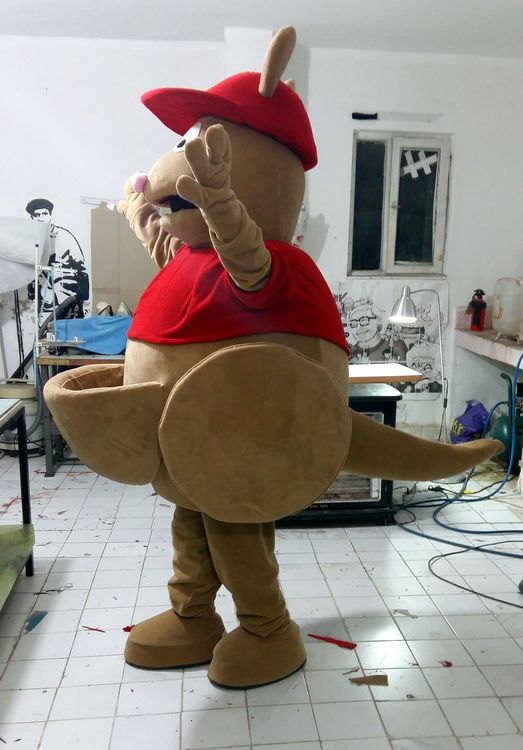Kanguru Maskotu / 4TEAM maskot kostümü