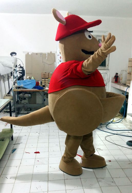 Kanguru Maskotu / 4TEAM maskot kostümü