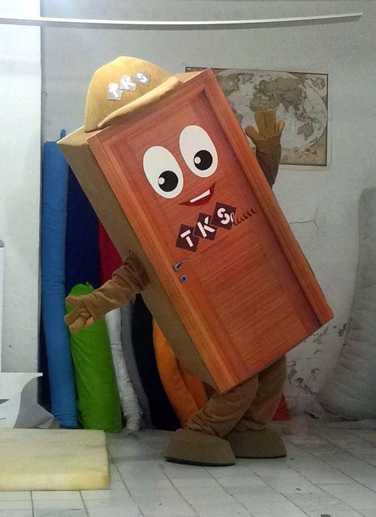 Kapı Maskot Kostümü / TKS maskot kostümü