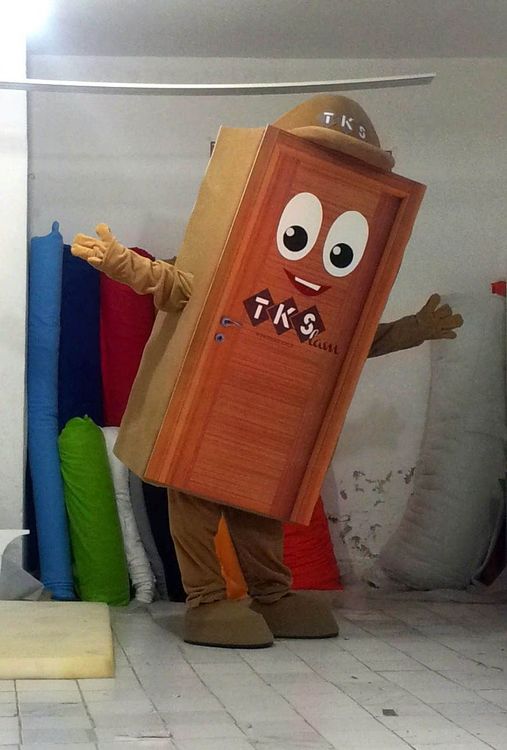 Kapı Maskot Kostümü / TKS maskot kostümü