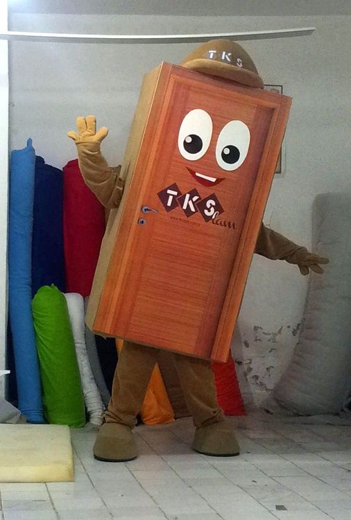Kapı Maskot Kostümü / TKS maskot kostümü