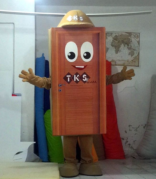 Kapı Maskot Kostümü / TKS maskot kostümü