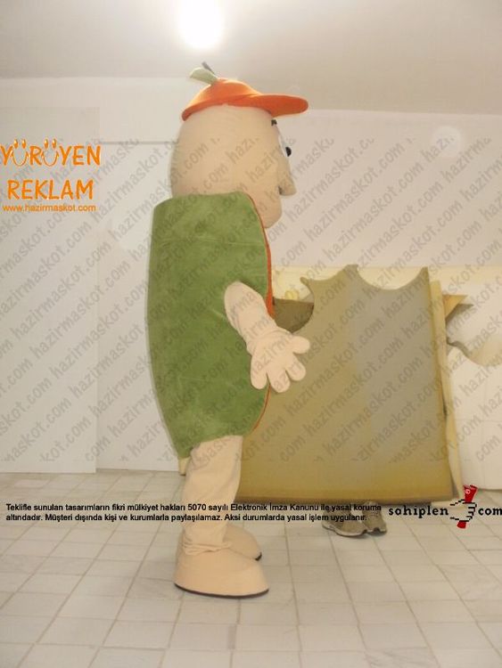Kaplumbağa Maskot / Mersin maskot kostümü