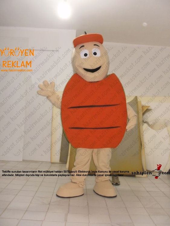 Kaplumbağa Maskot / Mersin maskot kostümü