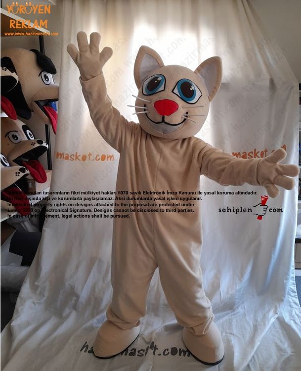 Kedi Maskot Kostümü maskot kostümü