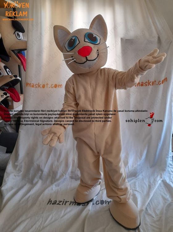 Kedi Maskot Kostümü maskot kostümü