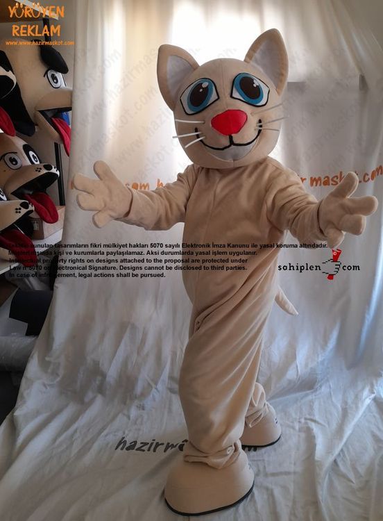 Kedi Maskot Kostümü maskot kostümü