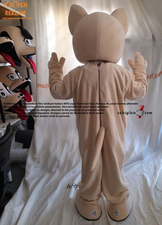 Kedi Maskot Kostümü maskot kostümü